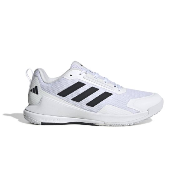 adidas Novaflight 2 Indoor Schuhe Herren - white/core black/white