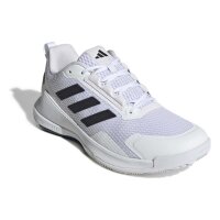 adidas Novaflight 2 Hallenschuhe Herren - white/core black/white