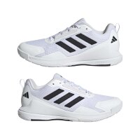 adidas Novaflight 2 Indoor Schuhe Herren - white/core black/white