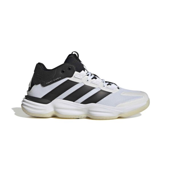 adidas Court Stabil Hallenschuhe Herren - white/core black/white