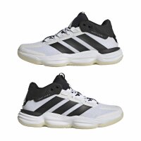 adidas Court Stabil Hallenschuhe Herren - white/core black/white