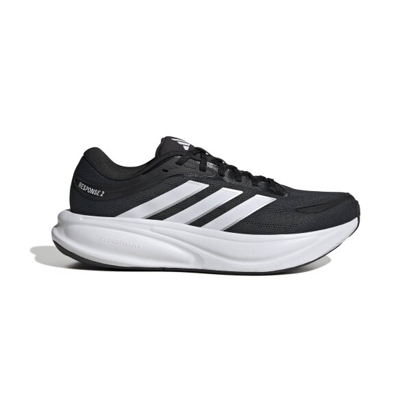 adidas Response 2 Laufschuhe Herren - core black/white/matte silver
