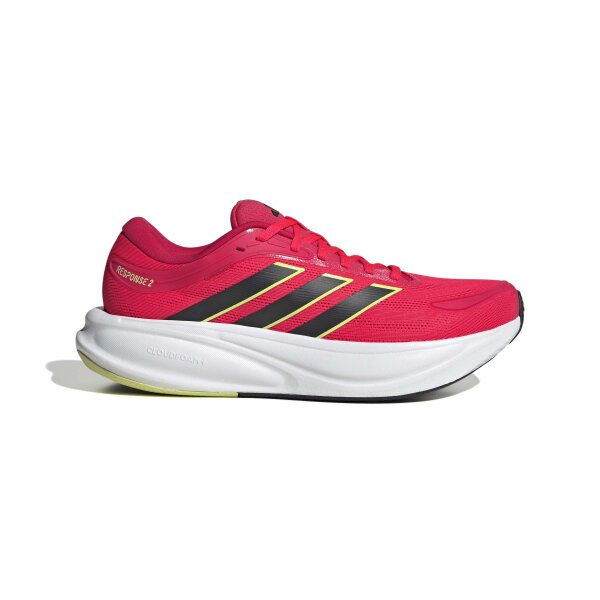 adidas Response 2 Laufschuhe Herren - lucid red/core black/pulse lime