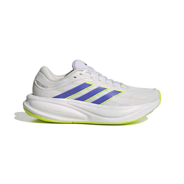 adidas Response 2 W Sportschuhe Damen - white/cobalt blue/lucid lemon