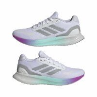 adidas Runfalcon 5 Laufschuhe Damen - white/halo silver/core black