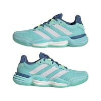 adidas Stabil 16 Indoor Schuhe Damen - flash aqua/white/dusky ink