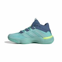 adidas Court Stabil Hallenschuhe Damen - flash aqua/flash aqua/dusky ink