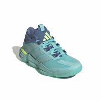 adidas Court Stabil Hallenschuhe Damen - flash aqua/flash aqua/dusky ink