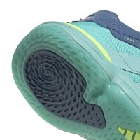 adidas Court Stabil Hallenschuhe Damen - flash aqua/flash aqua/dusky ink