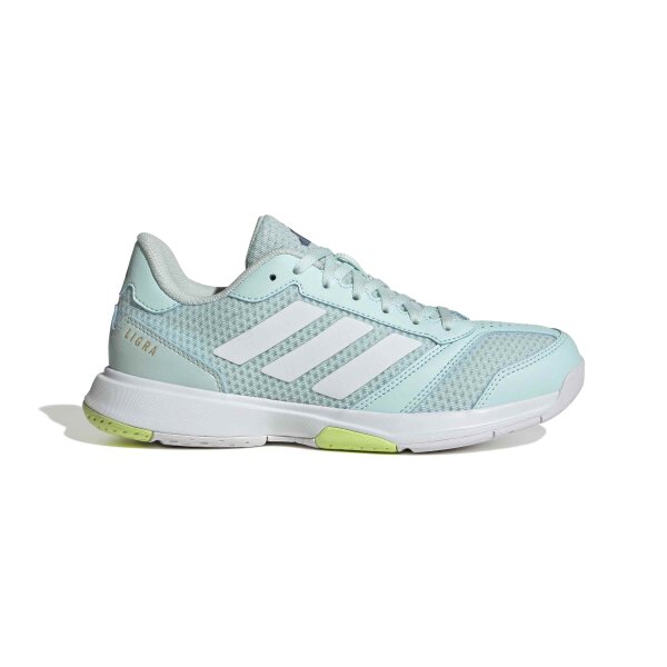 adidas Ligra 8 Indoor Schuhe Damen - halo mint/white/hi-res yellow