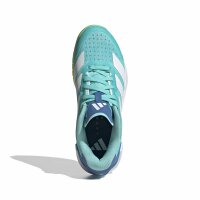 adidas Adizero Counterblast Hallenschuhe Damen - flash aqua/white/hi-res yellow