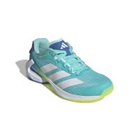 adidas Adizero Counterblast Hallenschuhe Damen - flash aqua/white/hi-res yellow