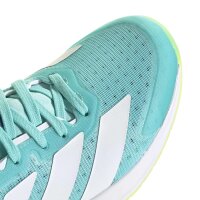 adidas Adizero Counterblast Hallenschuhe Damen - flash aqua/white/hi-res yellow
