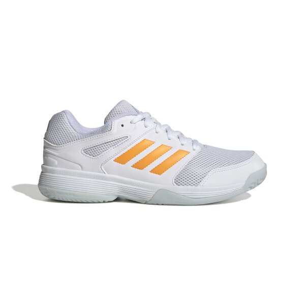 adidas Speedcourt In Schuhe Damen - white/pure tangerine/crystal sky