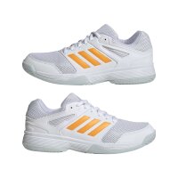 adidas Speedcourt In Schuhe Damen - white/pure tangerine/crystal sky