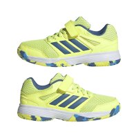 adidas Speedcourt Indoor Kids Schuhe Kinder - hi-res yellow/dusky ink/lucid aquamarine