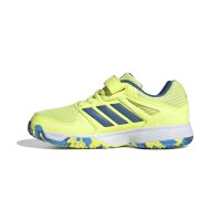 adidas Speedcourt Indoor Kids Schuhe Kinder - hi-res yellow/dusky ink/lucid aquamarine