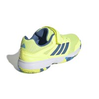 adidas Speedcourt Indoor Kids Schuhe Kinder - hi-res yellow/dusky ink/lucid aquamarine
