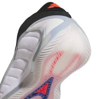 adidas Anthony Edwards 2 Schuhe - white/lucid red/silver met.