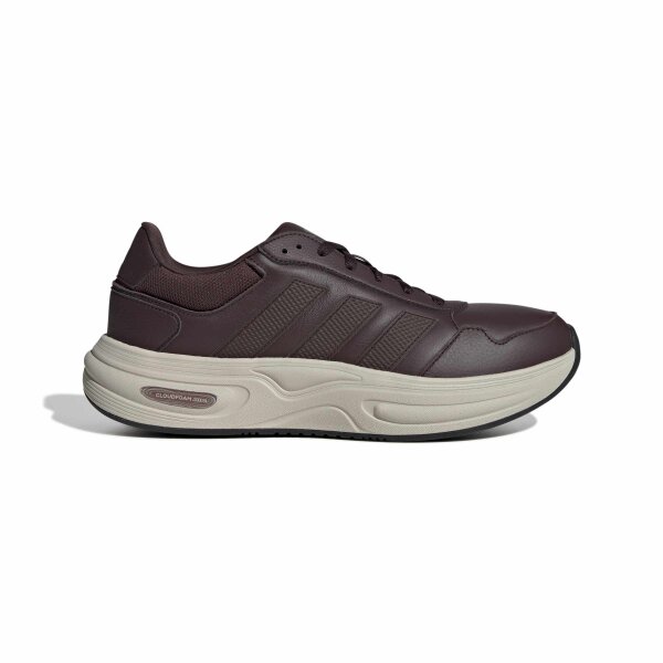 adidas Cloudfoam Cuxxion - Leather Sportschuhe Herren - shadow brown/shadow brown/alumina