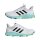 adidas Court Flight Schuhe Damen - white/core black/flash aqua