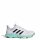 adidas Court Flight Schuhe Damen - white/core black/flash aqua