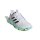 adidas Court Flight Schuhe Damen - white/core black/flash aqua