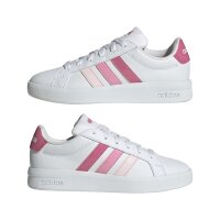 adidas Grand Court 3.0 Kinder Und Teens Schuhe Kinder - white/pink fusion/bliss pink