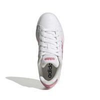 adidas Grand Court 3.0 Kinder Und Teens Schuhe Kinder - white/pink fusion/bliss pink