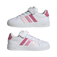 adidas Grand Court 3.0 Schuhe Kinder - white/pink fusion/bliss pink