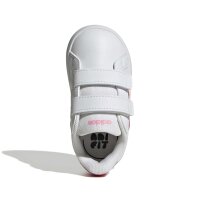 adidas Grand Court 3.0 Kids Schuhe Kinder - white/pink fusion/bliss pink