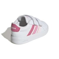 adidas Grand Court 3.0 Kids Schuhe Kinder - white/pink fusion/bliss pink
