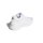 adidas Dame X Schuhe - white/zero met./silver met.