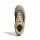 adidas Dame X Schuhe - warm sandstone/core black/lucid lemon
