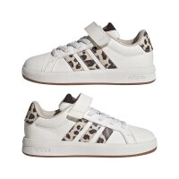 adidas Grand Court 3.0 Kinderschuhe Kinder - core white/crystal linen/aurora coffee
