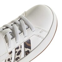 adidas Grand Court 3.0 Kinderschuhe Kinder - core white/crystal linen/aurora coffee
