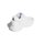 adidas Dame X Kids Schuhe Kinder - white/zero met./silver met.