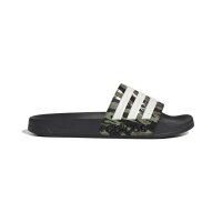 adidas Shower Adilette - core black/alumina/tent green