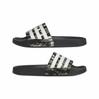 adidas Shower Adilette - core black/alumina/tent green