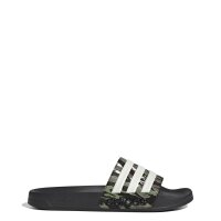 adidas Shower Adilette - core black/alumina/tent green