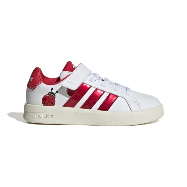adidas Grand Court 3.0 Schuhe Kinder - white/pure ruby/off white