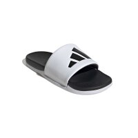 adidas Adilette Comfort 2.0 Badeschlappen - white/core black/core black