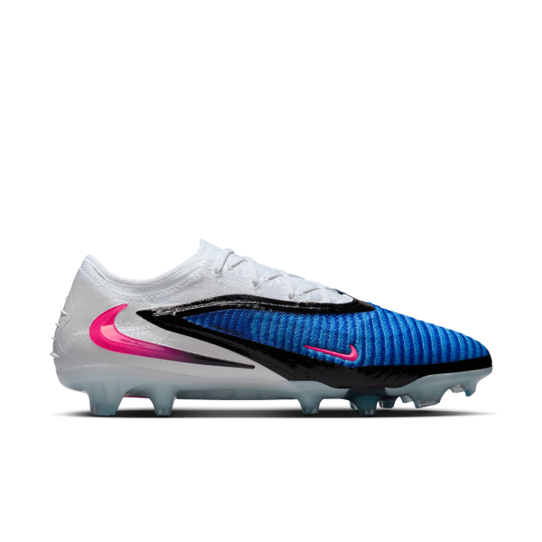 Nike Phantom 6 Low Elite FG Herren Attack - weiß/blau/pink