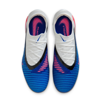 Nike Phantom 6 Low Elite FG Herren Attack - weiß/blau/pink