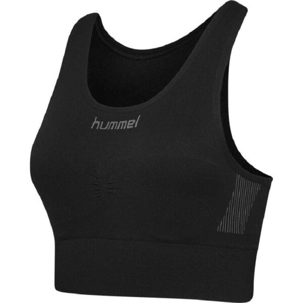 hummel First Seamless Sport BH Damen - schwarz