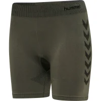 hummel First Seamless Trainings-Tight Damen - grape leaf