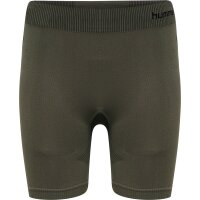 hummel First Seamless Trainings-Tight Damen - grape leaf