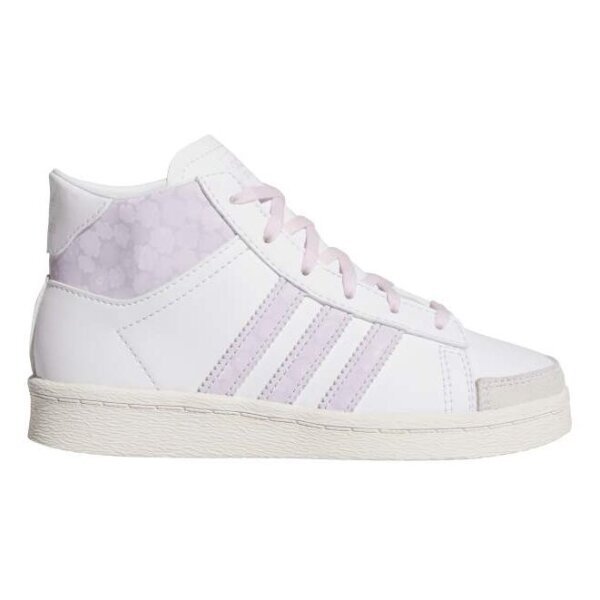 adidas Grand Court Crib Sneaker Kinder - white/lucid ray blue/aur