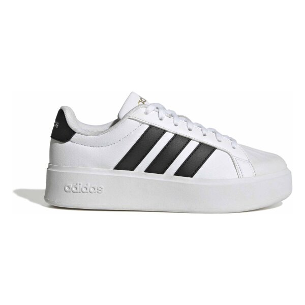 adidas Streettalk Bold Schuhe Damen - white/core black/matte gold