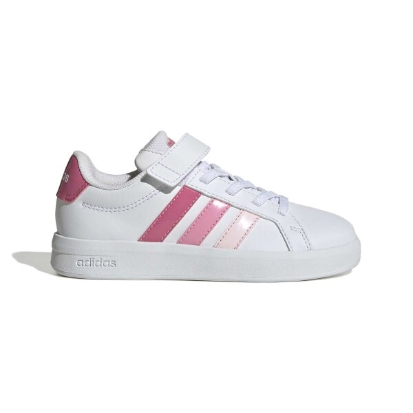 Adidas Grand Court 3.0 Schuhee Kinder - White/pink Fusion/bliss P